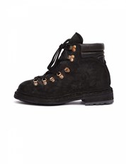 Guidi Black Suede Hiking Boots 185439